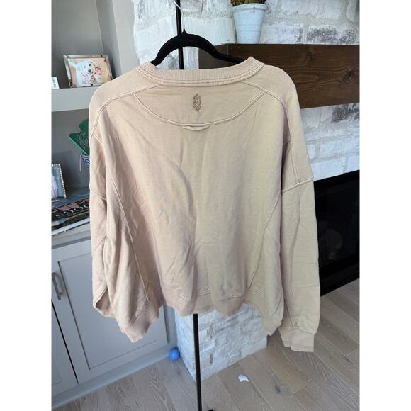 FP Movement X Hatch Women's Desert Sand Intercept Maternity Sweatshirt Size XL - Picture 6 of 8